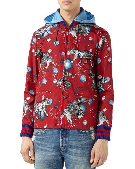 gucci space animals jacket|Gucci Space Animals Rain Jacket, Red .